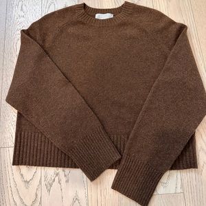 Everlane The Cashmere Boxy Crew Sweater